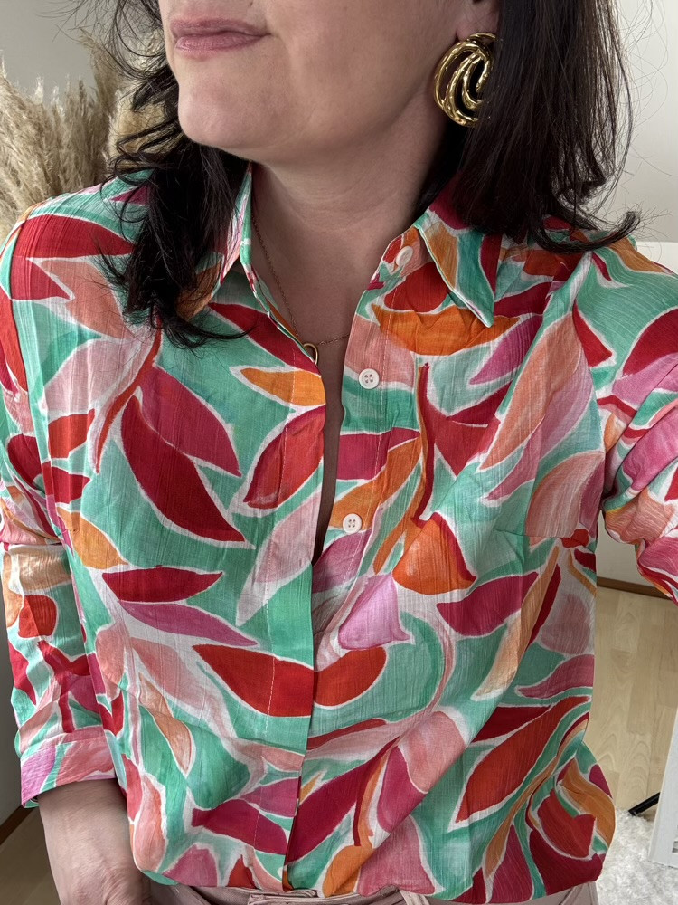 Chemise colorée Roberta 