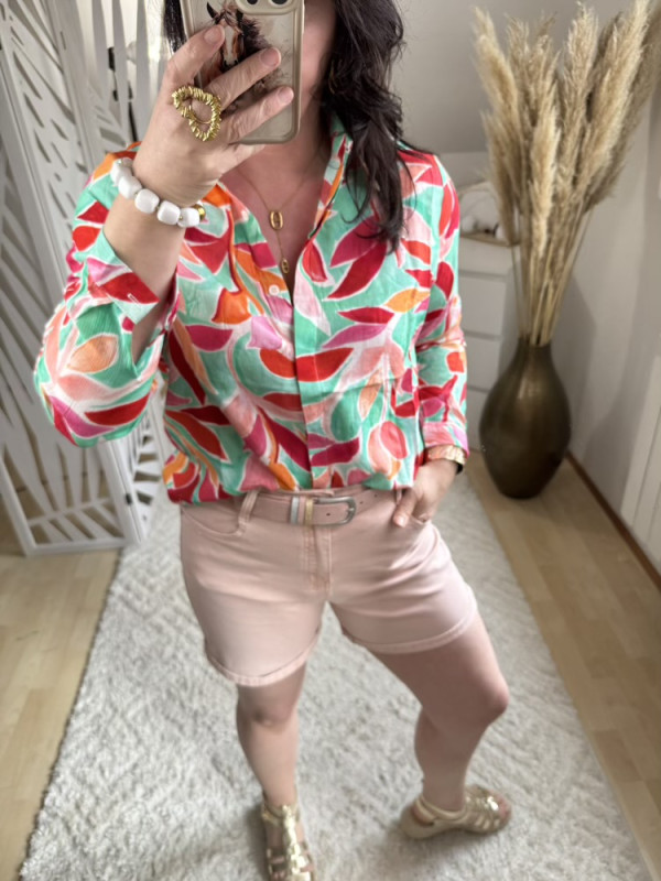 Chemise colorée Roberta 