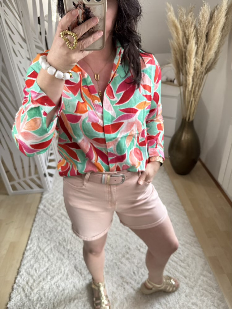 Chemise colorée Roberta 
