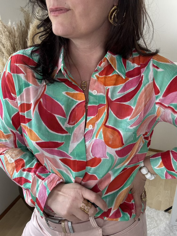 Chemise colorée Roberta 