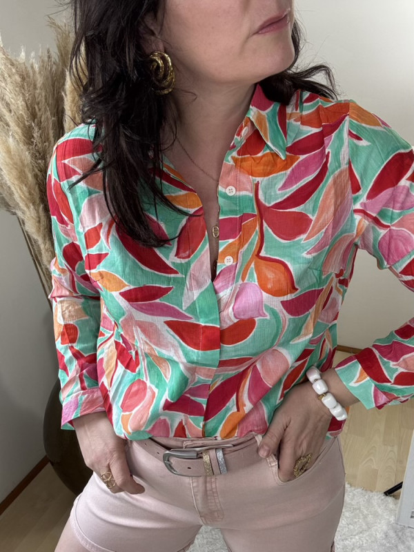 Chemise colorée Roberta 