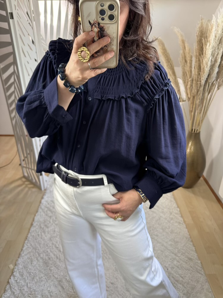 Blouse marine Tony 