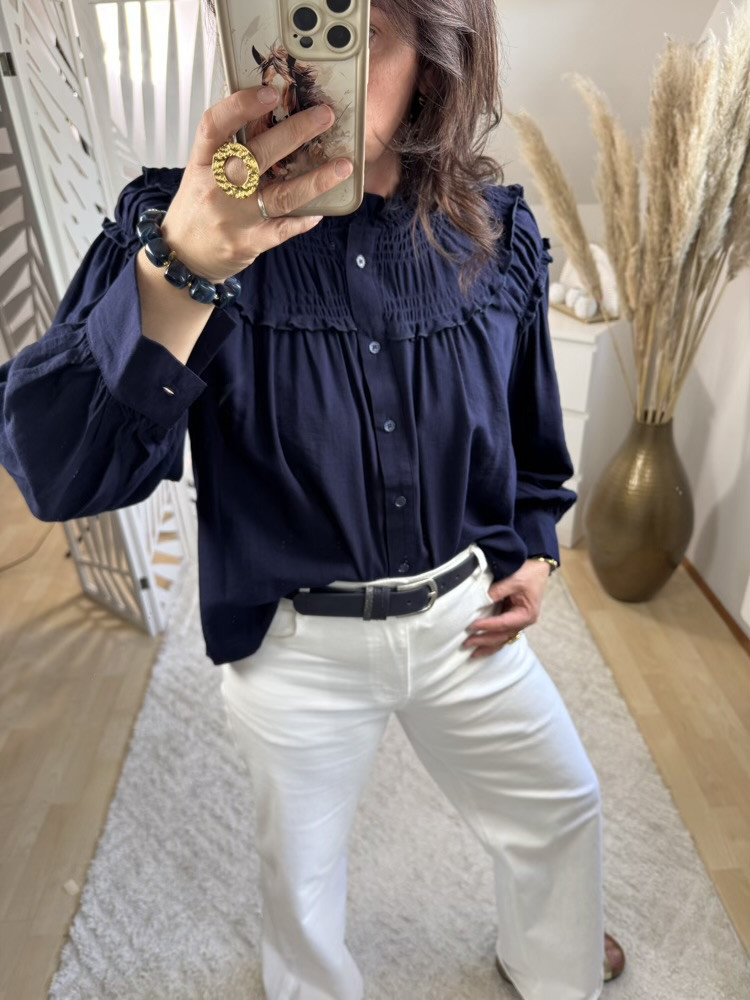 Blouse marine Tony 