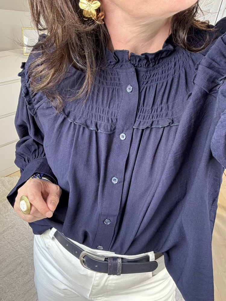 Blouse marine Tony 