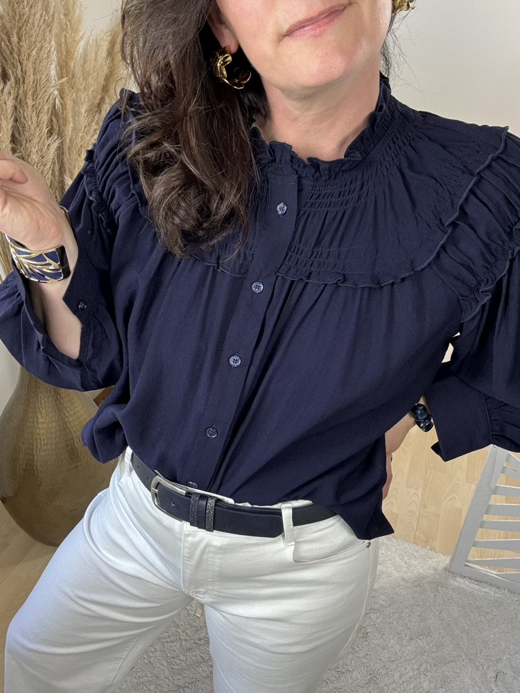 Blouse marine Tony 