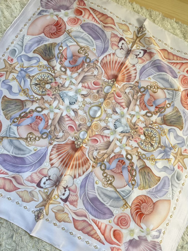 Foulard carré 70*70 Playa 