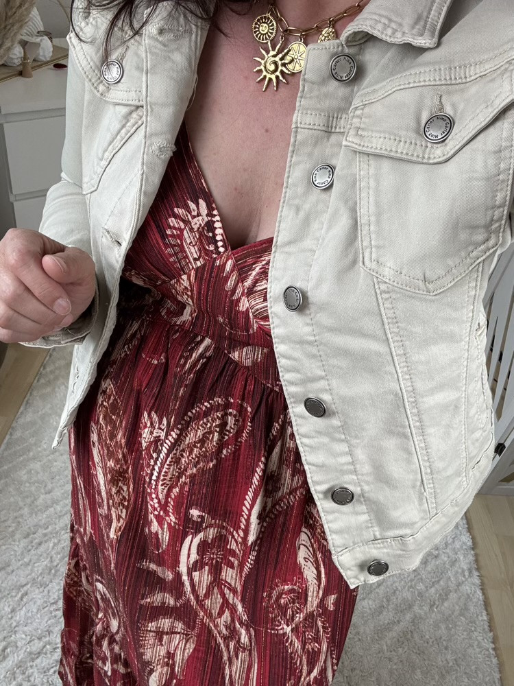 Robe longue rouge bordeaux Tiana 