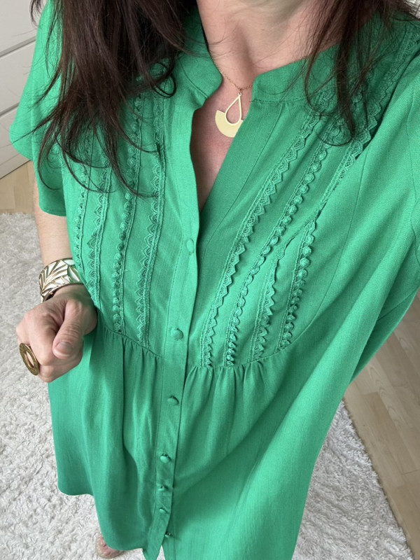 Robe Vert Jungle 