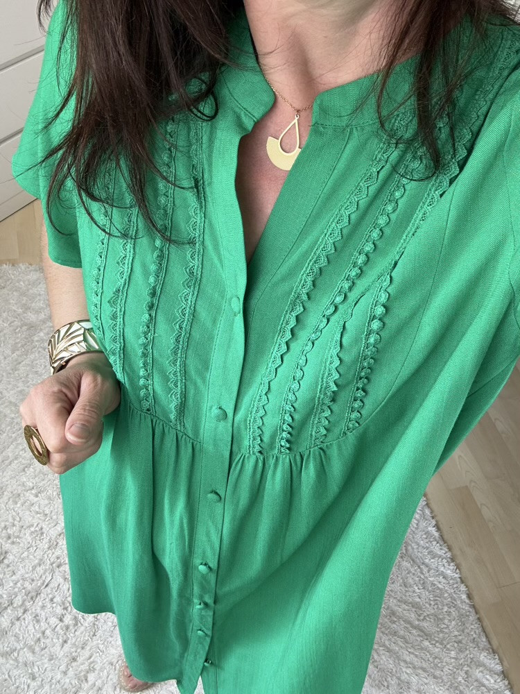 Robe Vert Jungle 