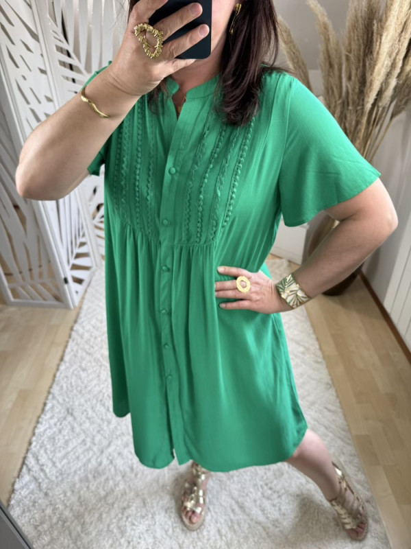 Robe Vert Jungle 
