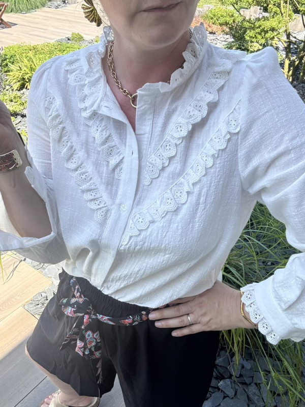 Chemise Blanche Viviane :) 
