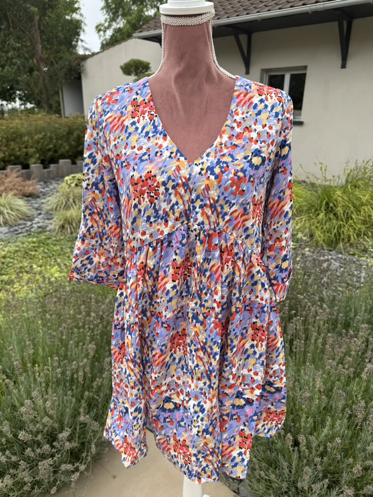 Robe multicolore Faby 