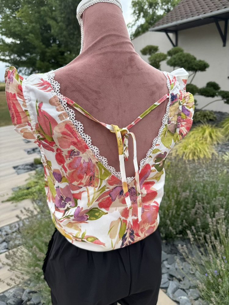 Blouse manches courtes Aissa 