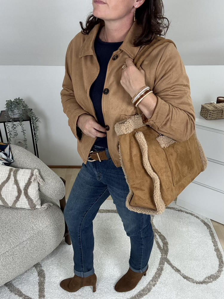 Cabas Moumoutte Cognac ou Beige 