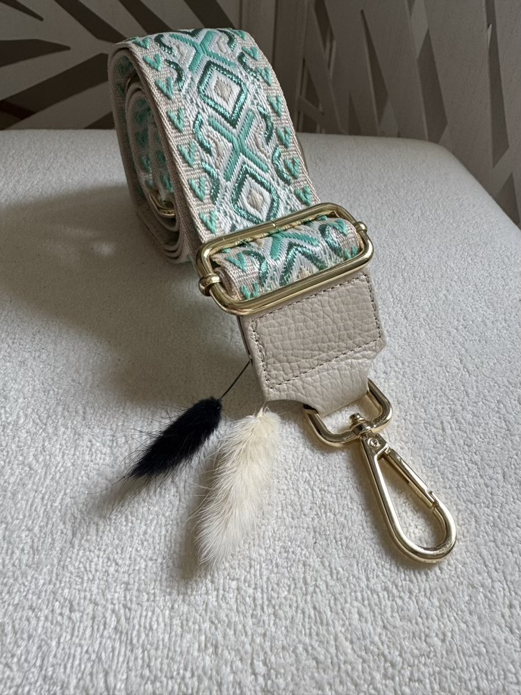 Bandouiliere Turquoise Crème  :) 