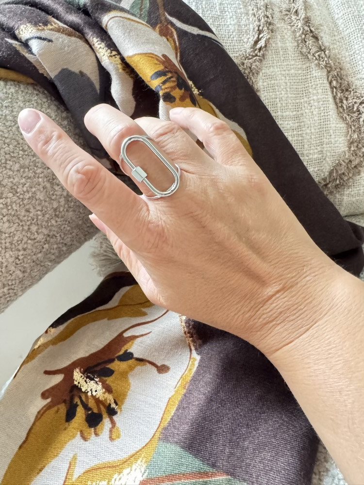Bague façon Cadenas 