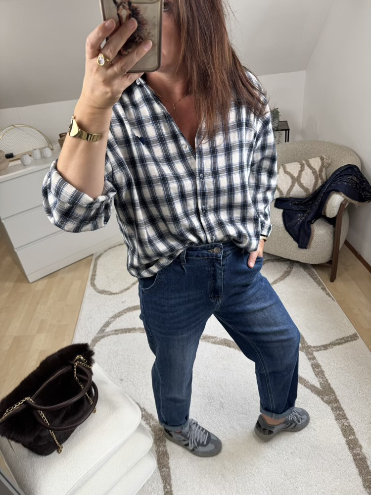 Jean barel bleu 