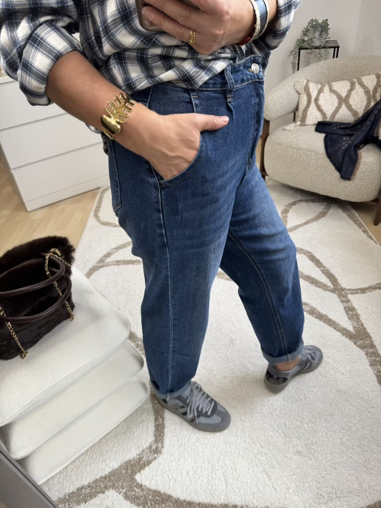 Jean barel bleu 