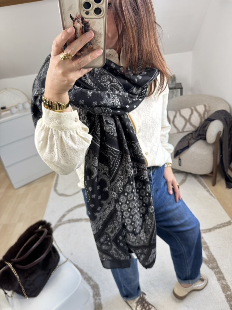 Écharpe bandana 3 coloris 