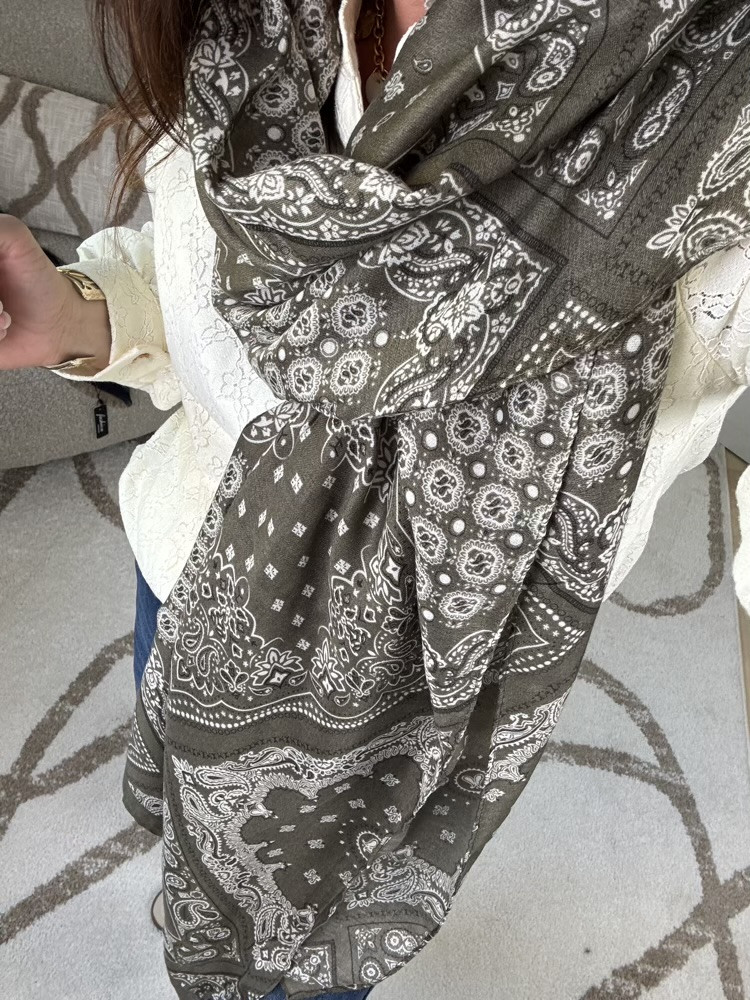 Écharpe bandana 3 coloris 