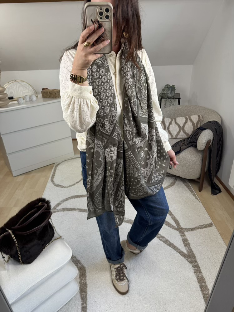 Écharpe bandana 3 coloris 