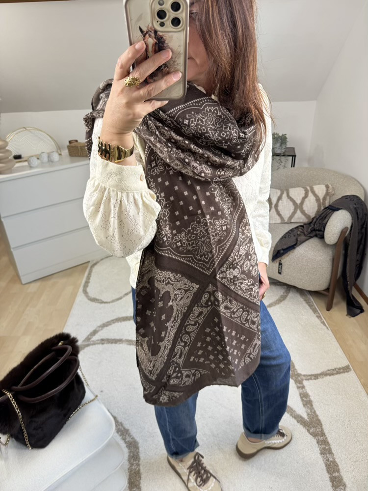 Écharpe bandana 3 coloris 