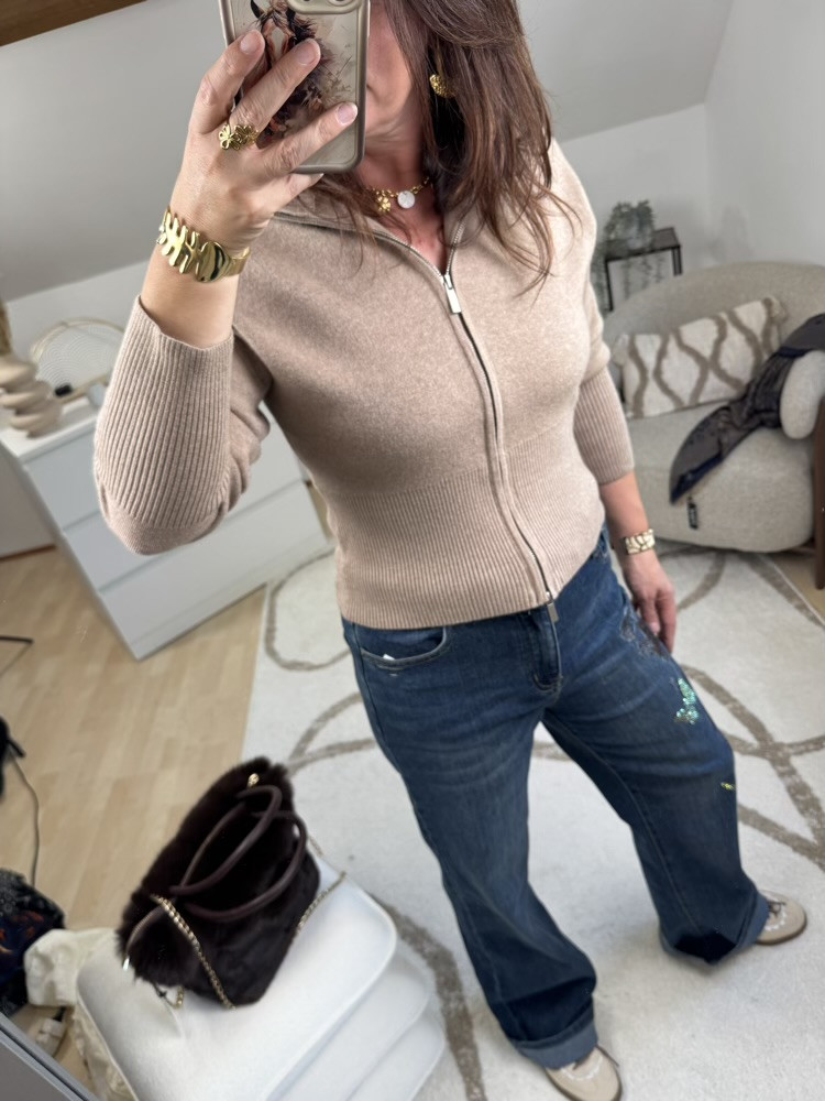 Gilet taupe 