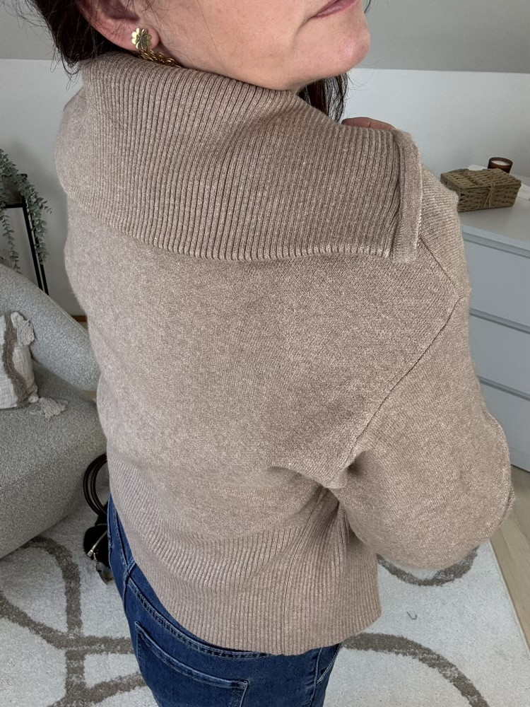 Gilet taupe 