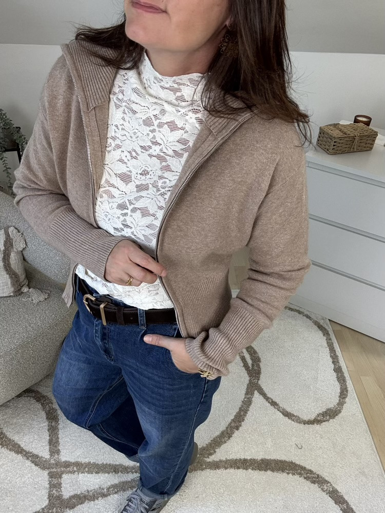 Gilet taupe 