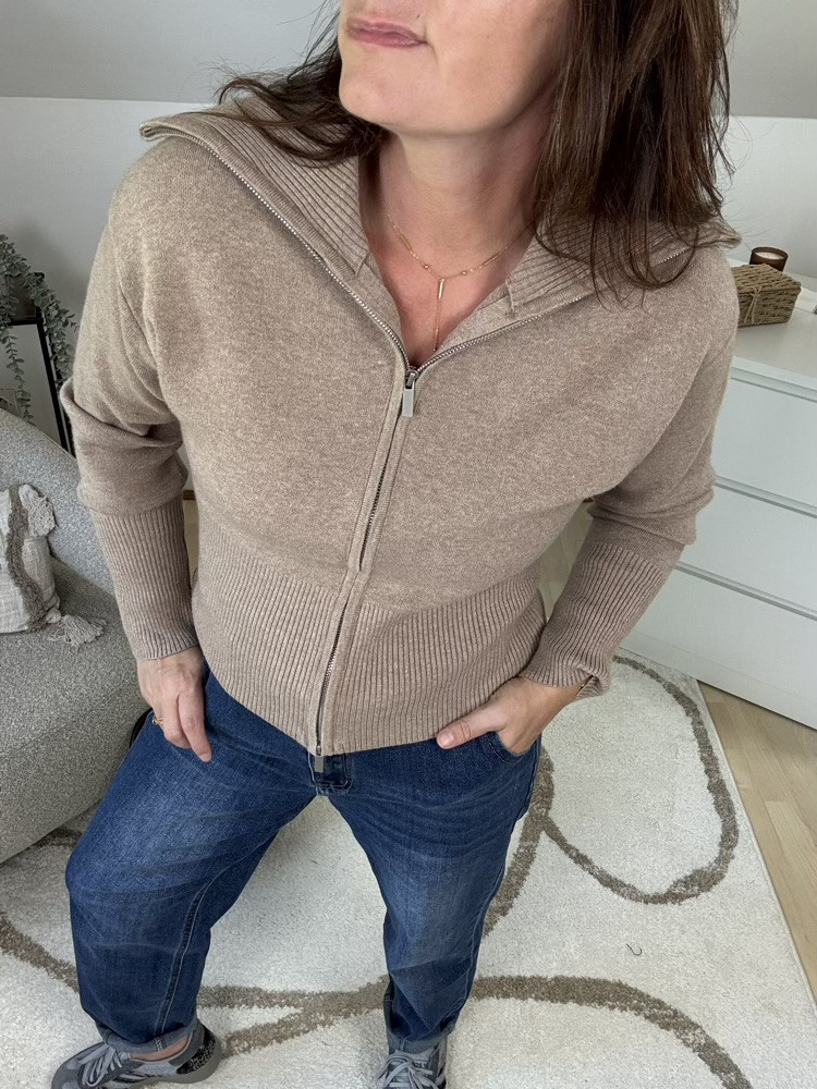 Gilet taupe 