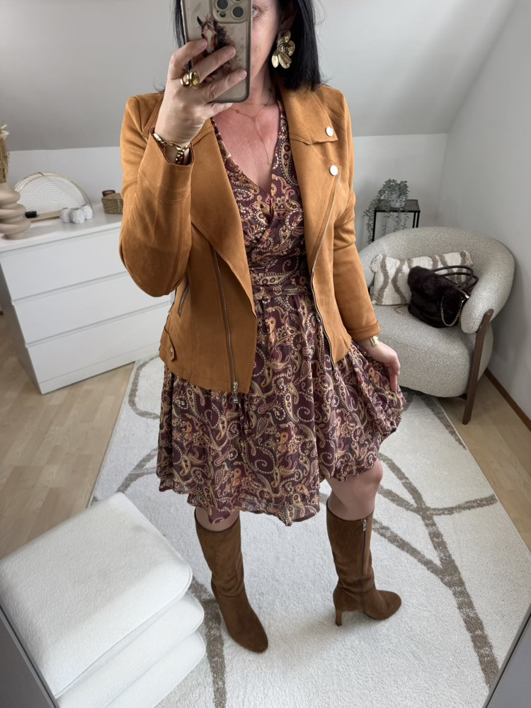 Robe teintes bordeaux Choco 