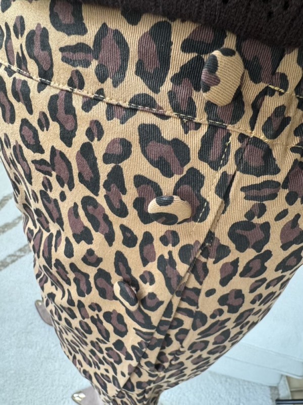Jupe short léopard 