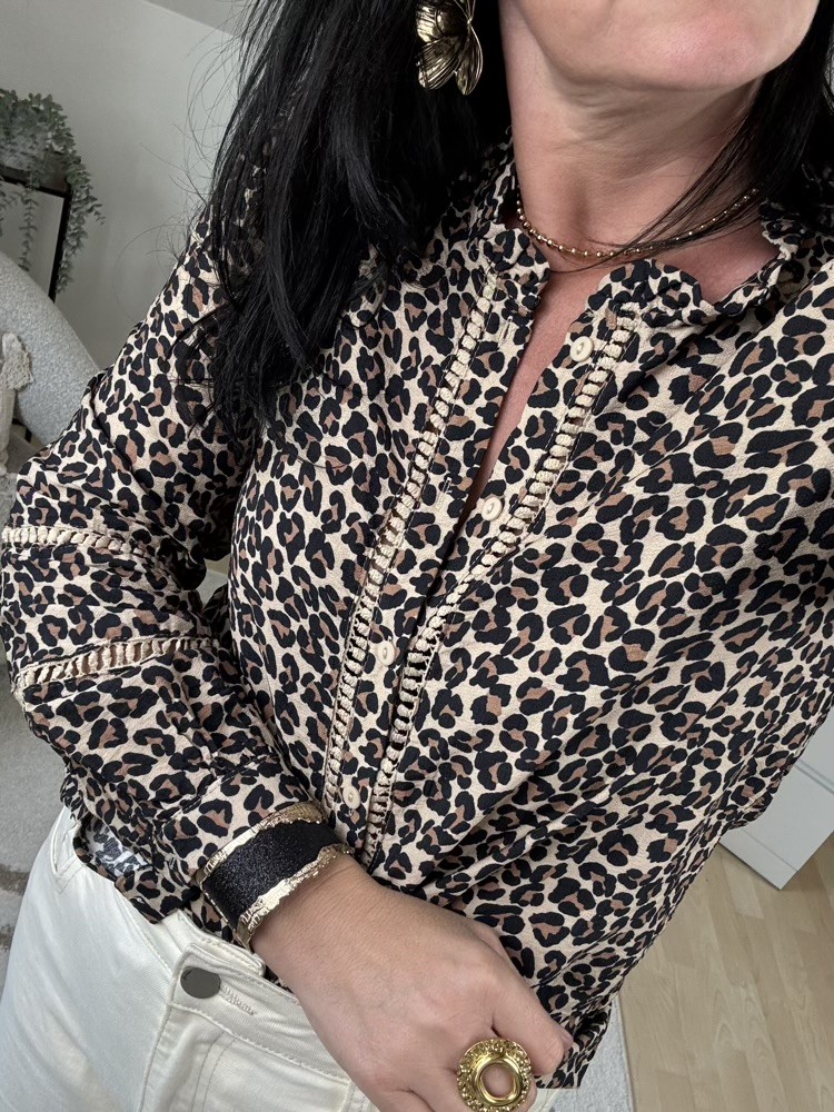 Chemise léopard 