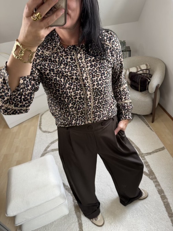 Chemise léopard 