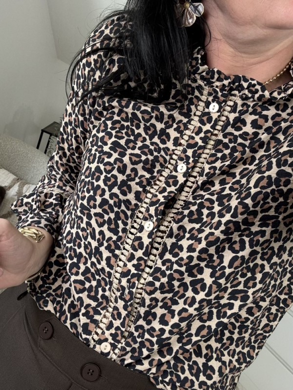 Chemise léopard 