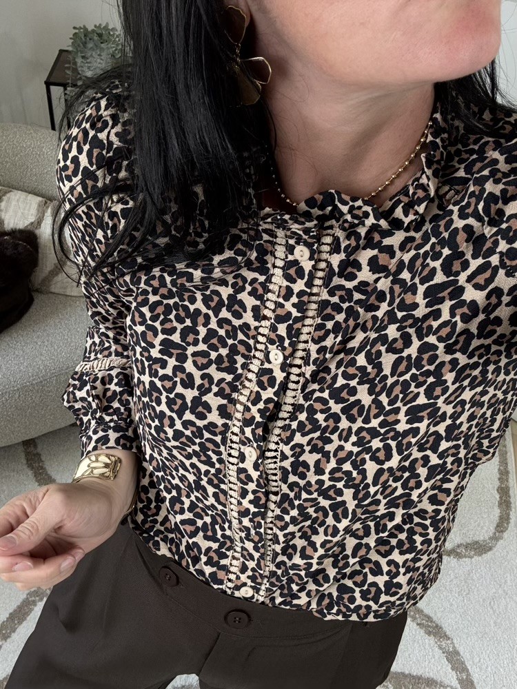 Chemise léopard 