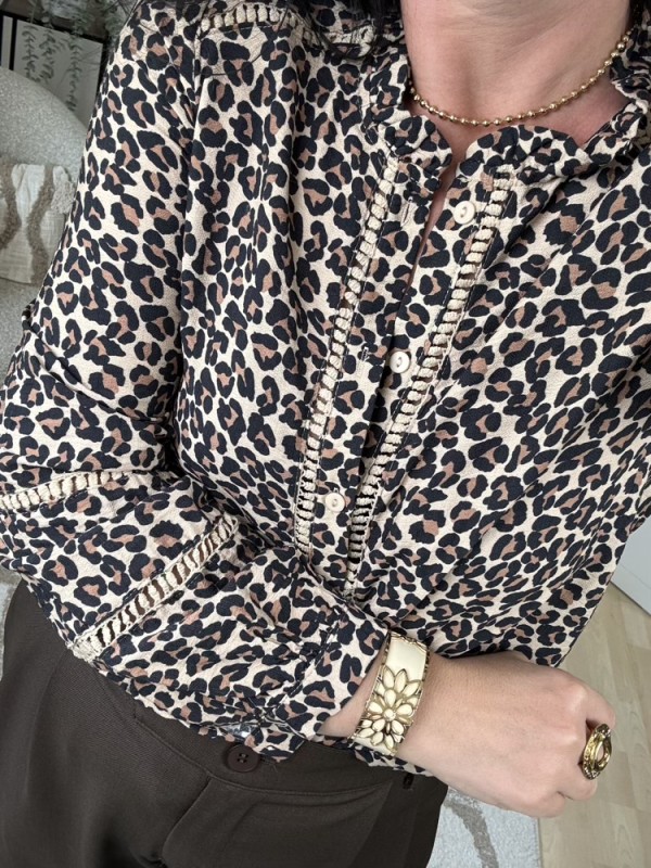 Chemise léopard 