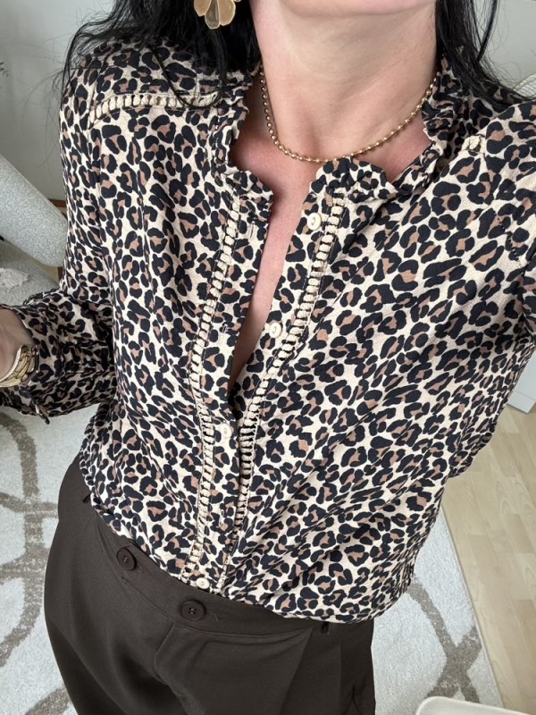 Chemise léopard 