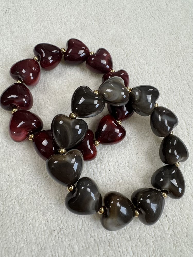 Bracelets élastique cœurs 