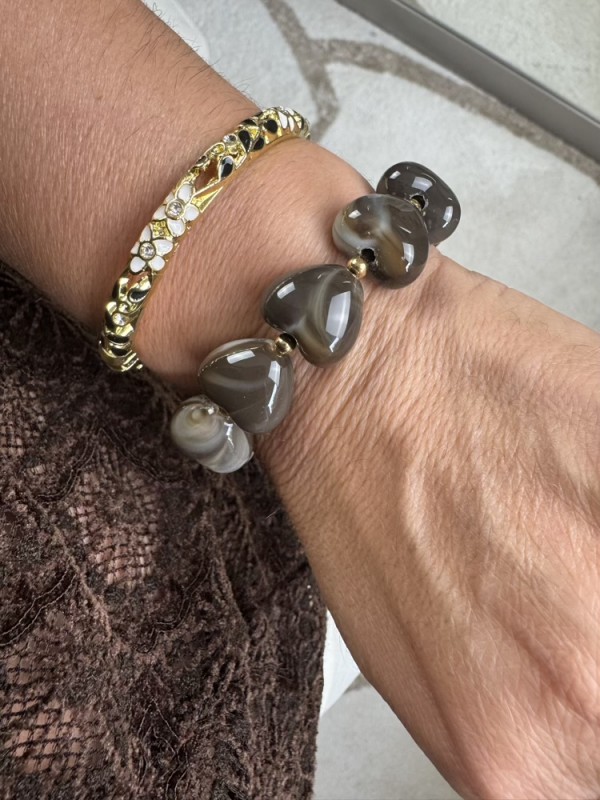 Bracelets élastique cœurs 