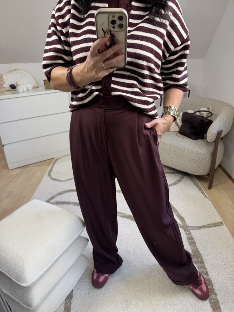 Pantalon large Choco 