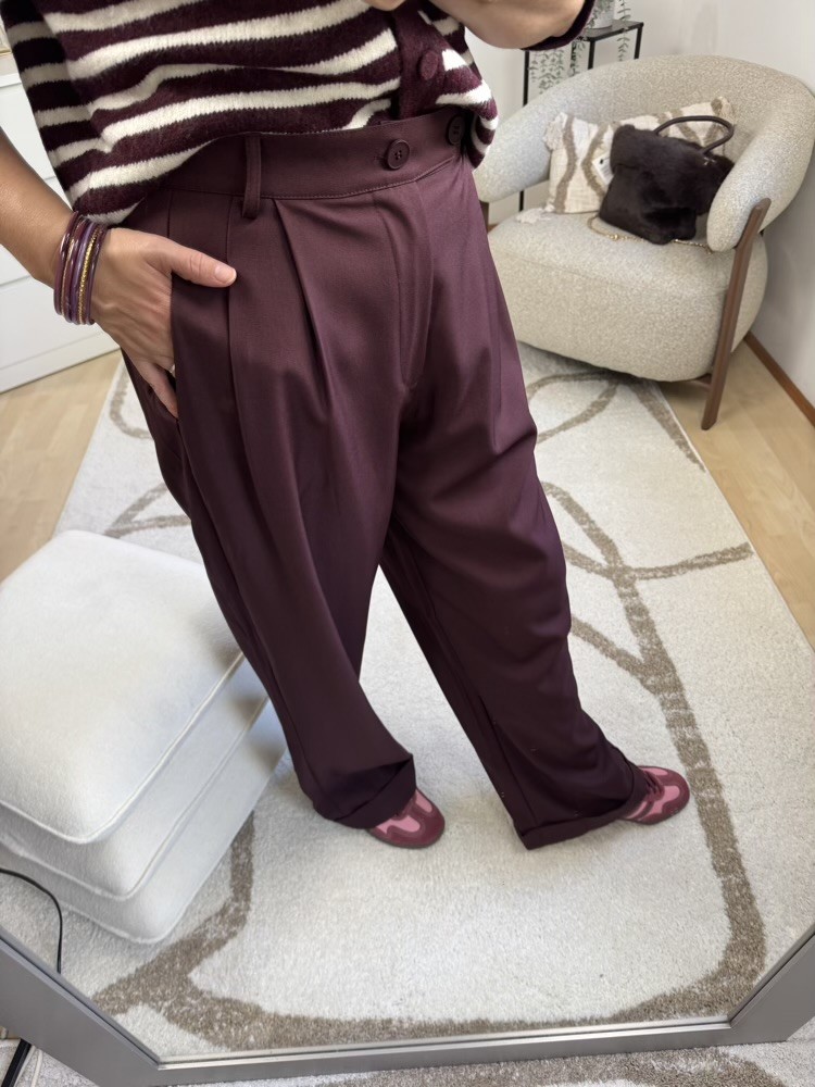Pantalon large Choco 