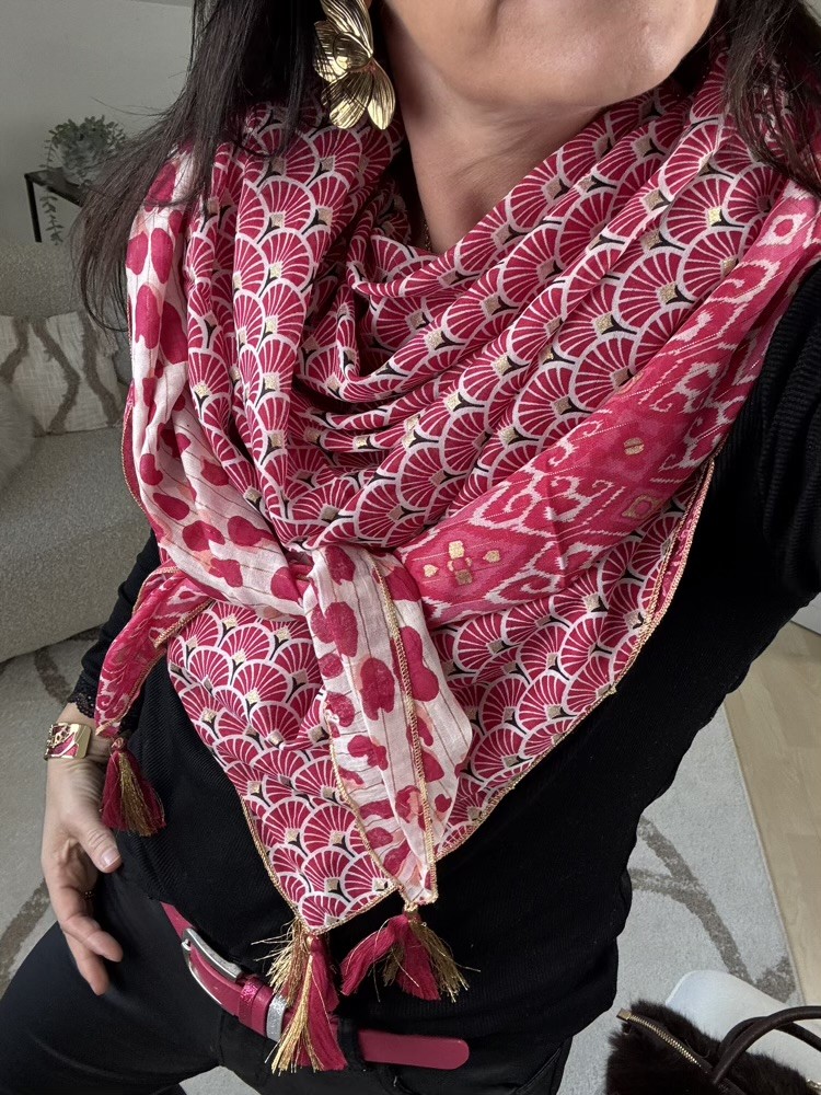 Patchwork Fushia 