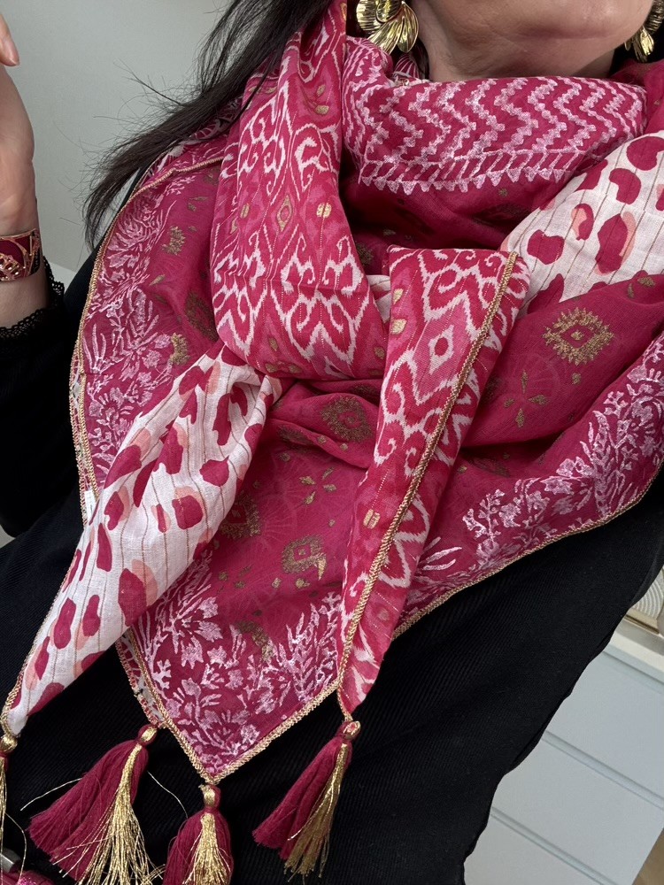 Patchwork Fushia 