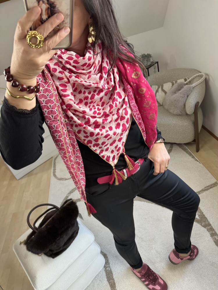 Patchwork Fushia 