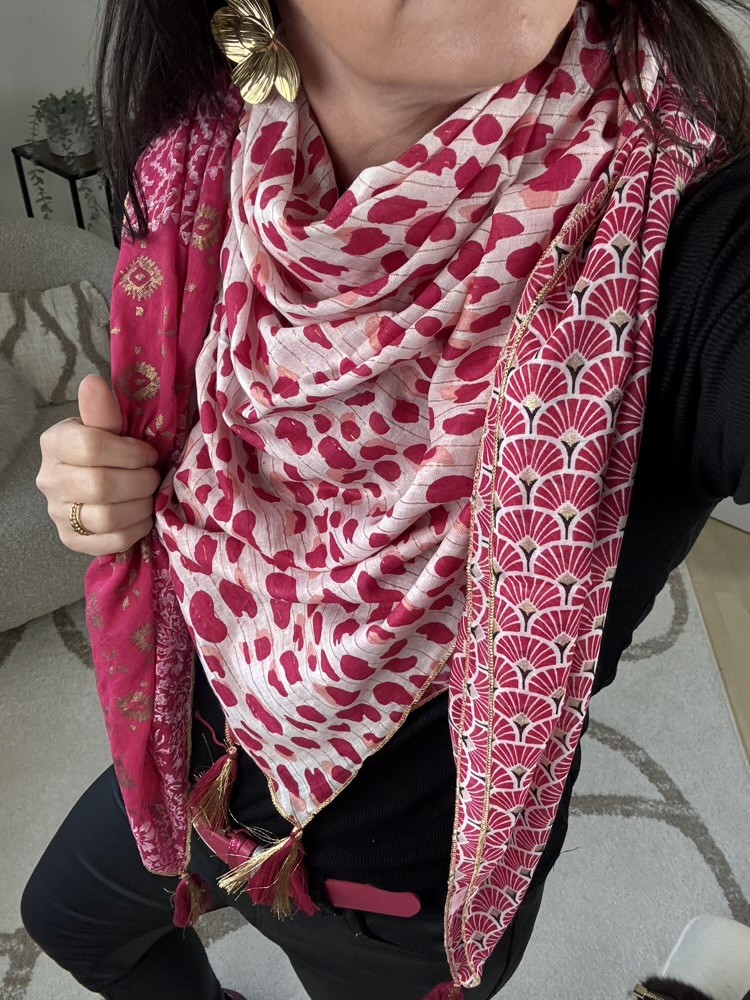 Patchwork Fushia 